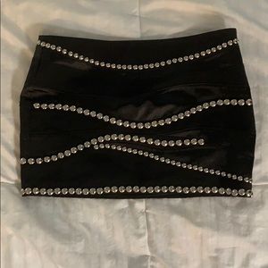 Rock & Republic Mini Skirt, Studded